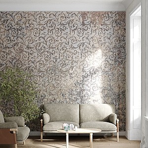 Трафарет - Изабелла без шва - Фотография интерьере 1