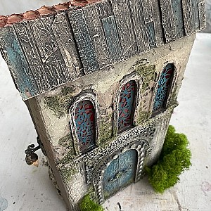 Онлайн-курс Светлый дом — домик из коробки своими руками - Фотография интерьере 3