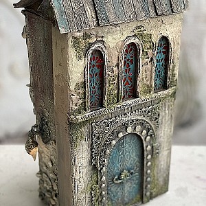 Онлайн-курс Светлый дом — домик из коробки своими руками - Фотография интерьере 6