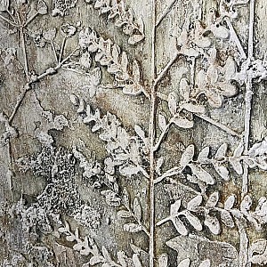 Трафарет - Полевые травы набор - Фотография интерьере 2