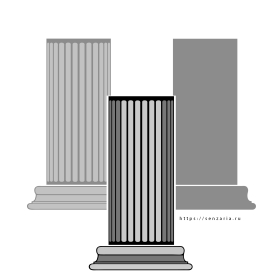 Трафарет - Колонна Классика Трафарет - Колонна Классика