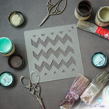 Трафарет - Зигзаг