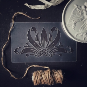 Трафарет - Цветок 2